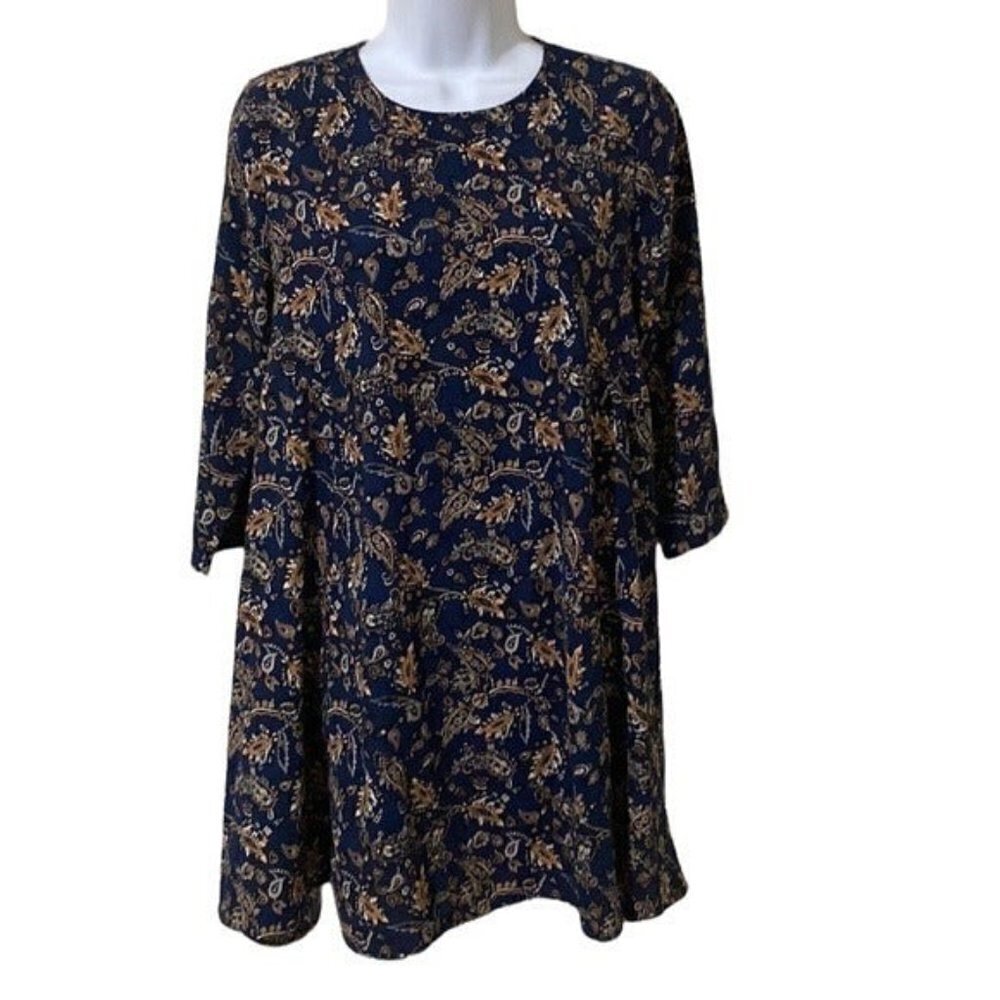 Altar’d state women dress S parsley mini floral boho festival vacation Y2K goth